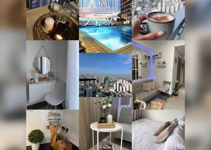 Cozy 1br With Balcony At Fame Residences * Manila
