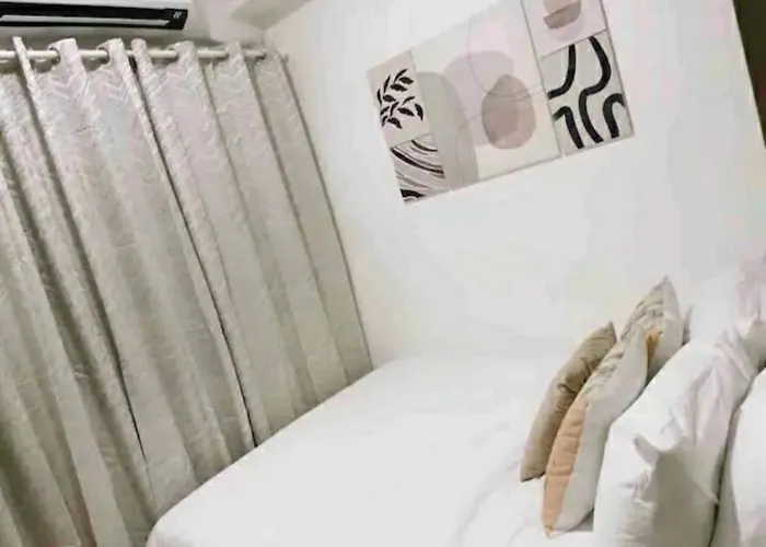 Cozy 1br With Balcony At Fame Residences Apartment *